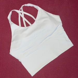 NVGTN Matrix Bra White